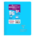 KB NEON SPIRAALSCHR.- 14,8X21 80BL 5X5 AS/ St.