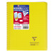 Cahier reliure intégrale enveloppante Koverbook 17x22cm 100 pages grands carreaux couverture polypropylène transparent/ Pce