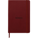 Rhodia Webplanner202-4 A5 hor. burgundy/ St.