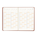 Rhodia Webplanner202-4 A5 hor. burgundy/ St.