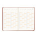 Rhodia Webplanner202-4 A5 hor. burgundy/ St.