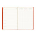 Rhodia Webplanner202-4 A5 hor. klaproos/ St.