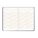 Rhodia Webplanner 2024 - format A5 - grille d'agenda horizontaIe/ Pce