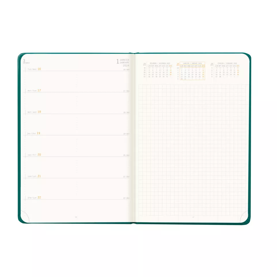 Rhodia Webplanner202-4 A5 hor....