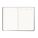 Rhodia Webplanner2024 A5 hor. zwart-/ St.