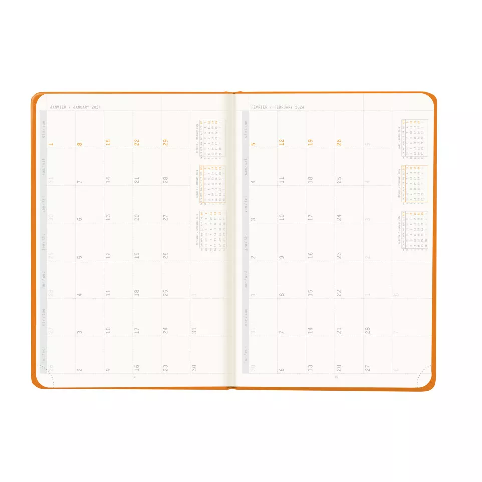 Rhodia Webplanner202-4 A5 Horiz...