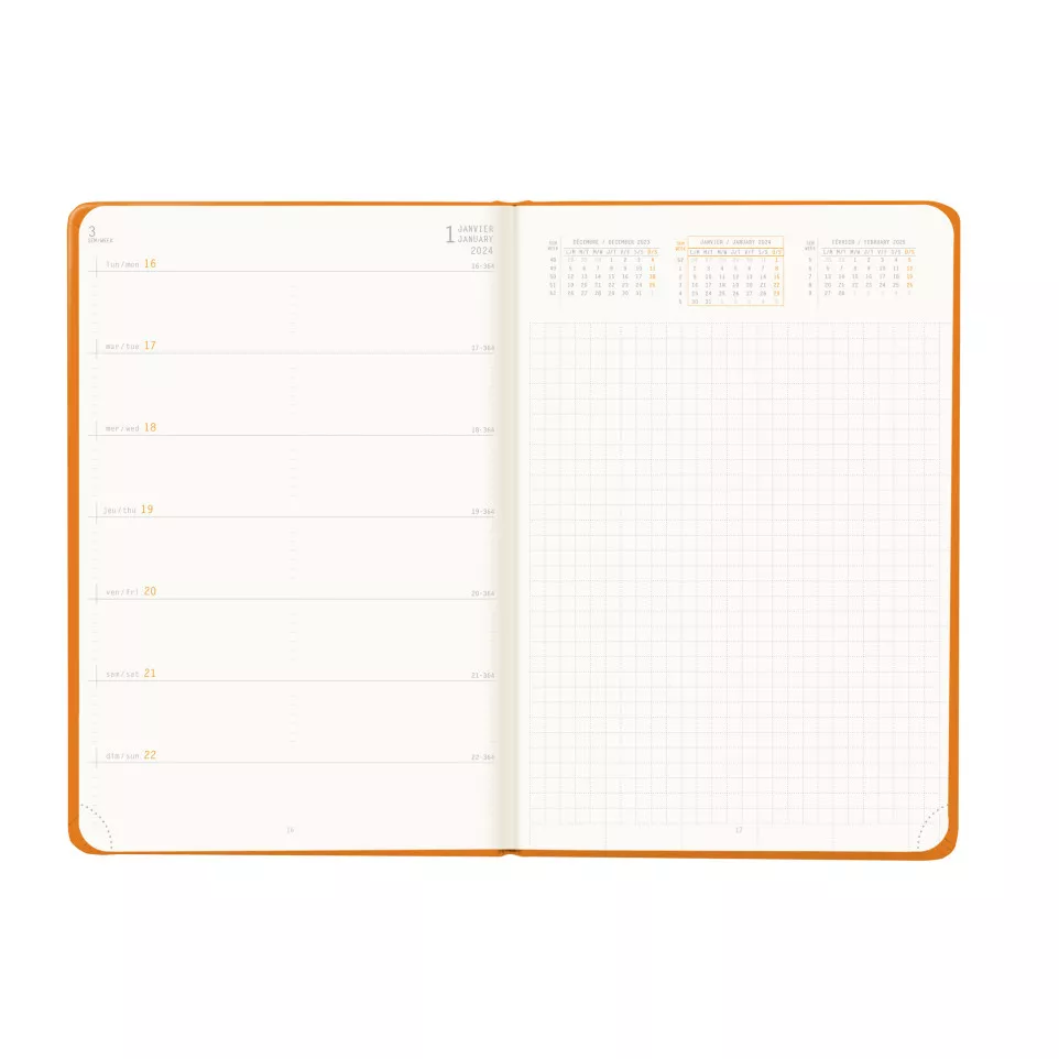 Rhodia Webplanner202-4 A5 Horiz...