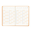 Rhodia Webplanner202-4 A5 hor. oranje/ St.