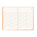 Rhodia Webplanner202-4 A5 Horiz orange/ Pc.
