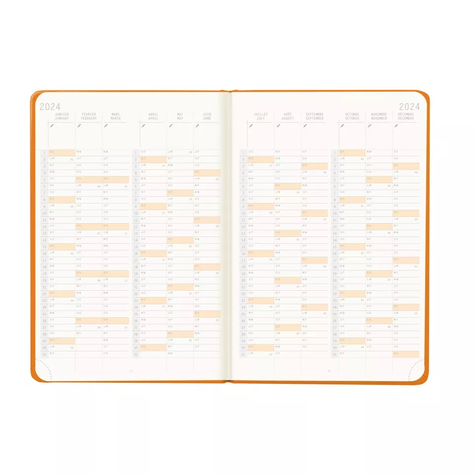 Rhodia Webplanner202-4 A5 Horiz...