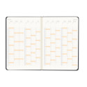 Rhodia Webplanner202-4 A5 hor. titaan/ St.