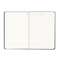 Rhodia Webplanner202-4 A5 hor. titaan/ St.