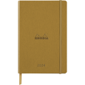 Rhodia Webplanner2024 A5 hor. goud-/ St.
