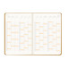 Rhodia Webplanner 2024 - format A5 - grille d'agenda horizontaIe/ Pce