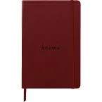 Rhodia Webplanner202-4 A5 vert. burgundy/ St.