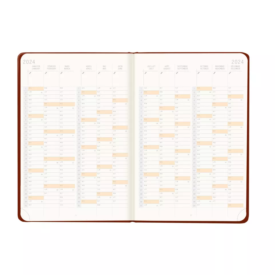 Rhodia Webplanner202-4 A5 Vertic...