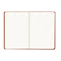 Rhodia Webplanner202-4 A5 vert. burgundy/ St.
