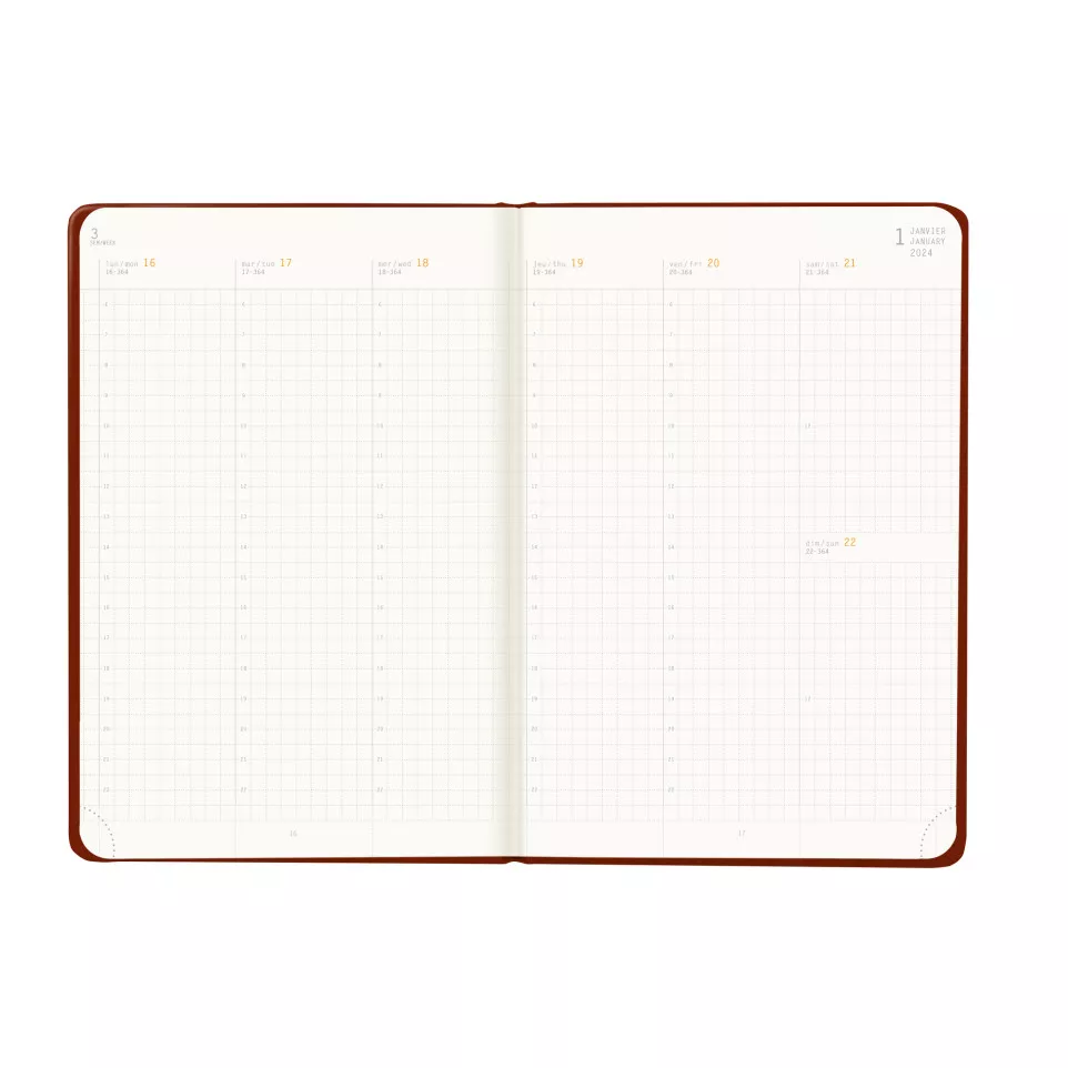 Rhodia Webplanner202-4 A5 vert....