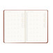 Rhodia Webplanner202-4 A5 vert. burgundy/ St.