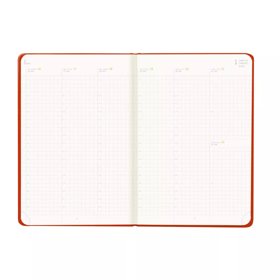 Rhodia Webplanner202-4 A5 Vertic...