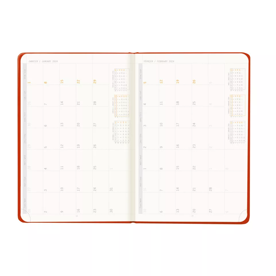 Rhodia Webplanner202-4 A5 Vertic...