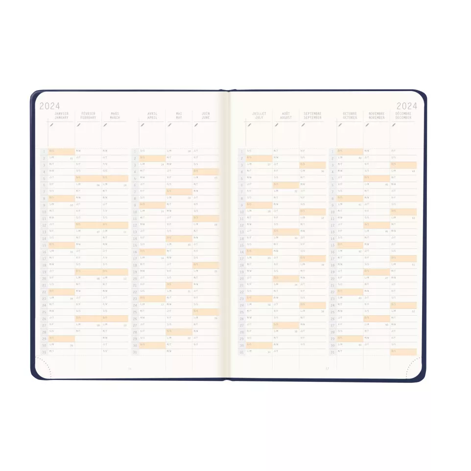 Rhodia Webplanner202-4 A5 Vertic...