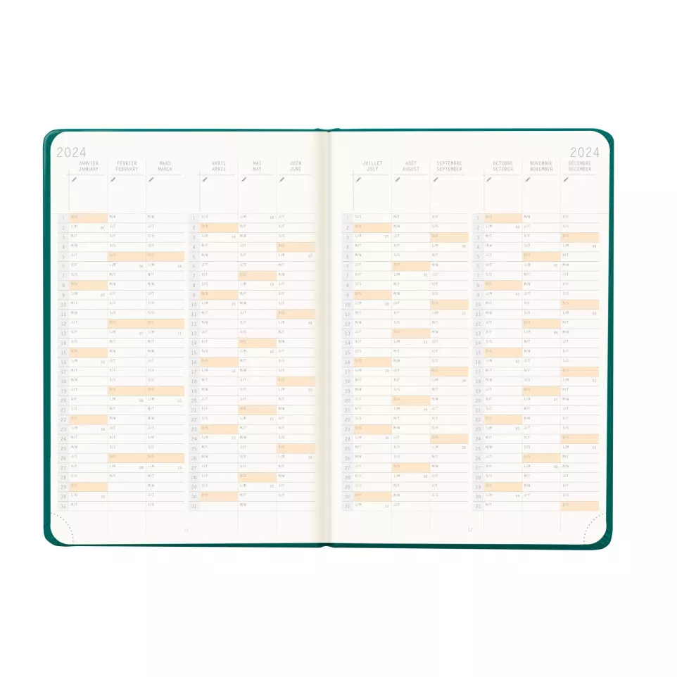 Rhodia Webplanner202-4 A5 Vertic...