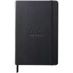 Rhodia Webplanner202-4 A5 vert. zwart/ St.