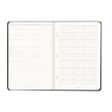 Rhodia Webplanner202-4 A5 vert. zwart/ St.