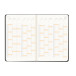 Rhodia Webplanner202-4 A5 vert. zwart/ St.
