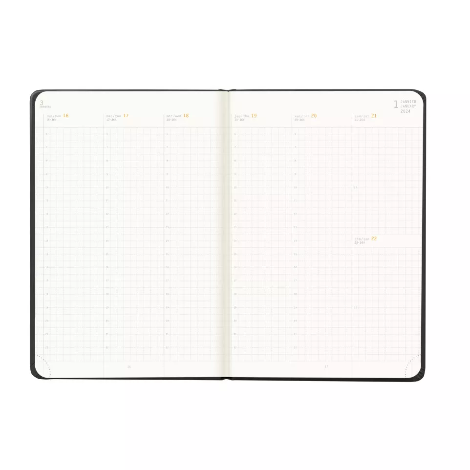 Rhodia Webplanner202-4 A5 vert....