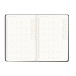 Rhodia Webplanner202-4 A5 vert. zwart/ St.