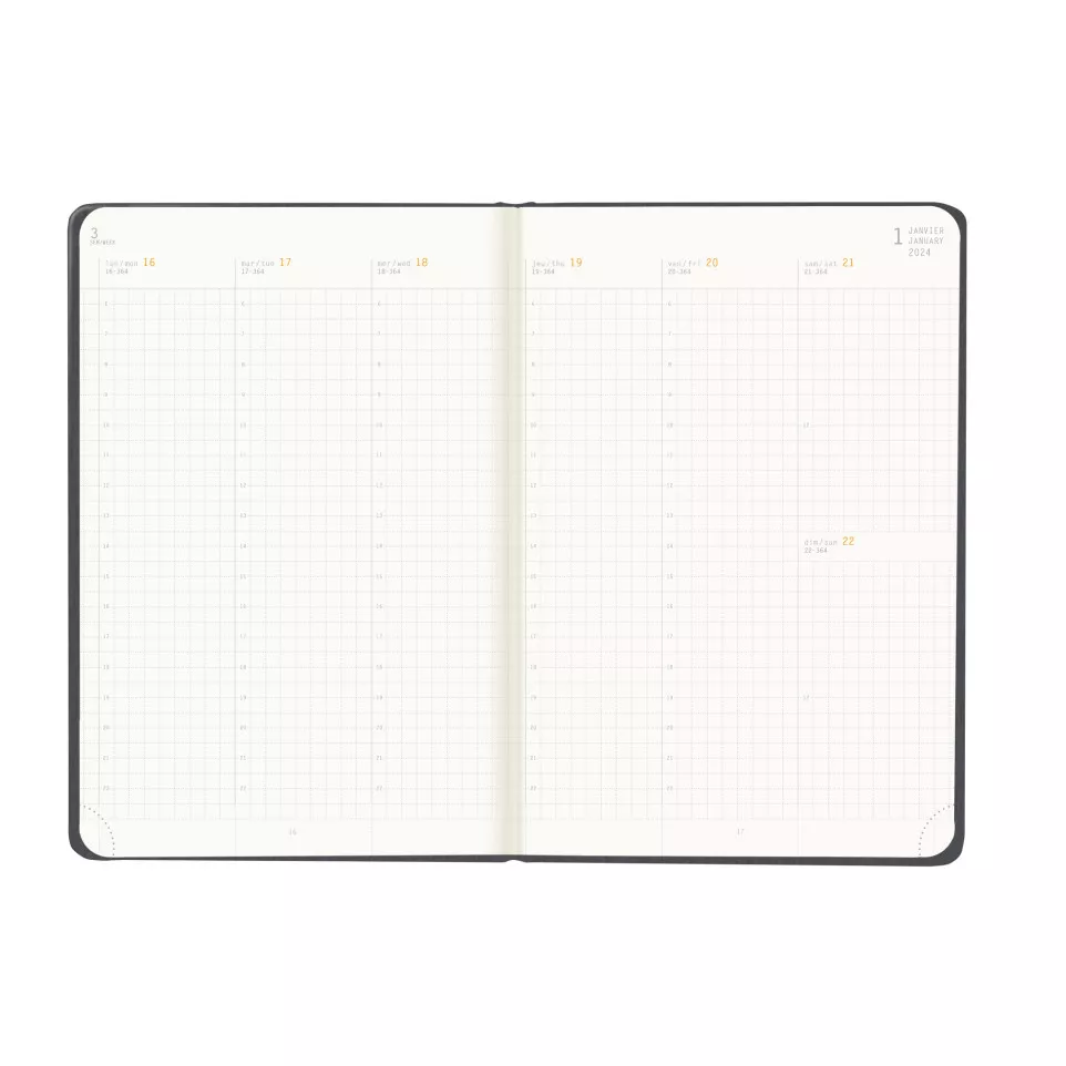 Rhodia Webplanner202-4 A5 vert....