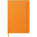 Rhodia Webplanner202-4 A5 vert. oranje/ St.