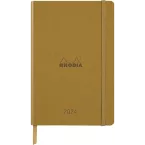 Rhodia Webplanner2024 A5 vert. goud-/ St.