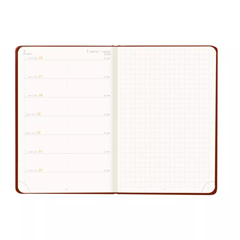 Rhodia Webplanner 2024 - format A6 -...