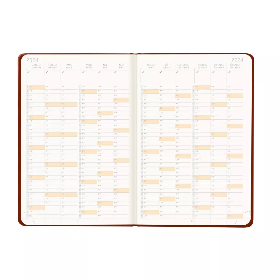 Rhodia Webplanner 2024 - format A6 -...