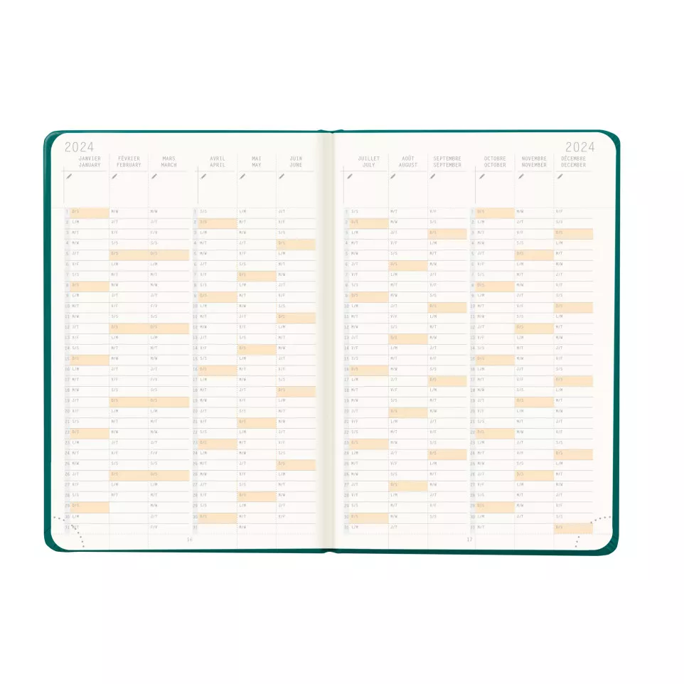Rhodia Webplanner 2024 - format A6 -...