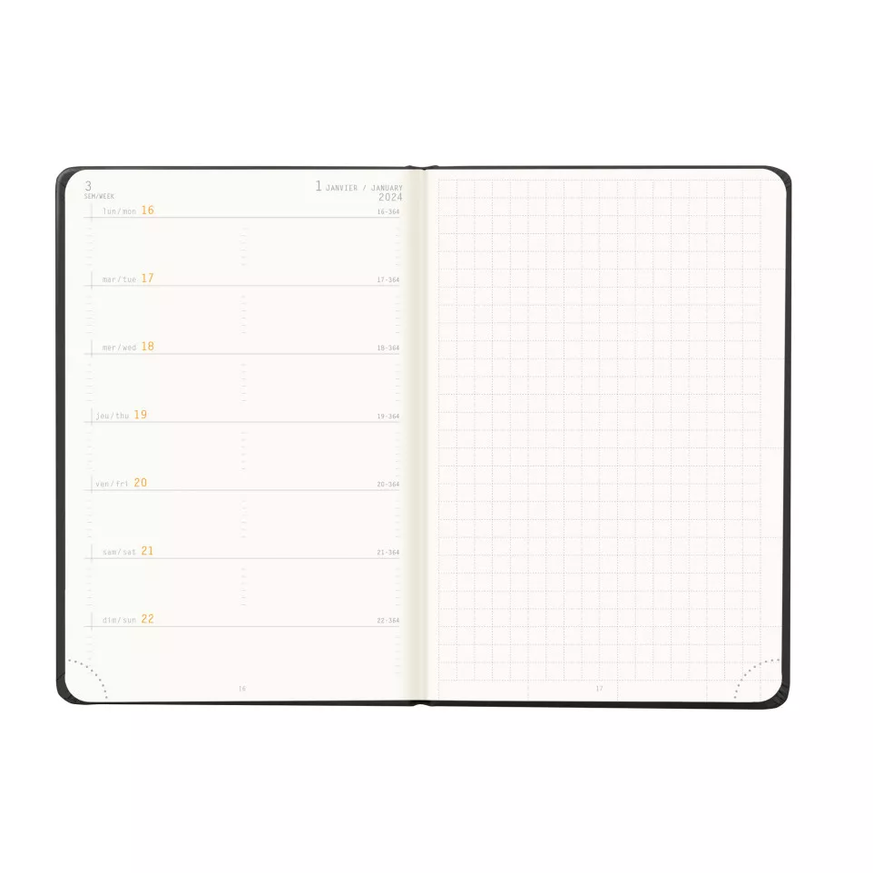 Rhodia Webplanner 2024 - format A6 -...