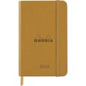 Rhodia Webplanner 2024 - format A5 - grille d'agenda verticale/ Pce