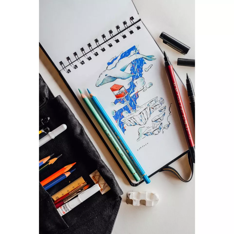 Rhodia T Mixed Media- spir. A6...