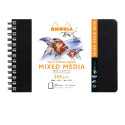 Clairefontaine Rhodia Touch Wirebound Mixed Media Book A5 Landscape/ Pc.