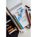 Clairefontaine Rhodia Touch Wirebound Mixed Media Book A5 Landscape/ Pc.