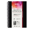 Rhodia Touch Watercolor Book, papier 100% coton grain satiné 300g - A5 portrait, 40 pages/ Pce