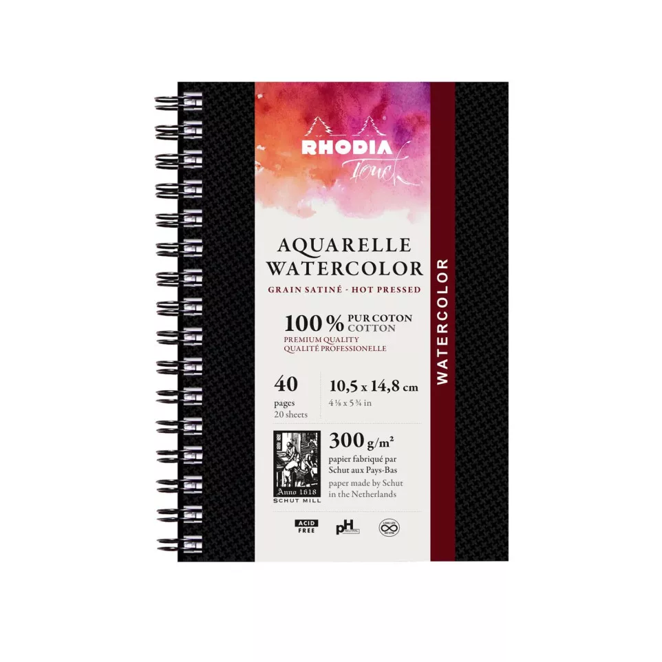 Rhodia T Aqua SAT. 3-00g spir. A6...