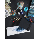 Rhodia Touch Watercolor Book, papier grain fin 100% coton 300g - 21x21 cm, 40 pages/ Pce