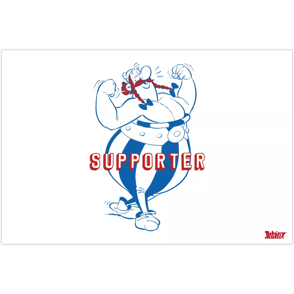 Astérix 5, Sous main 60x40 cm/ Pce