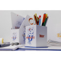 Ast5, Squared pencil- pot 8,5x8,5x11 cm/ Pc.