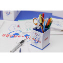 Ast5, Squared pencil- pot 8,5x8,5x11 cm/ Pc.