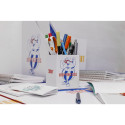 Ast5, Squared pencil- pot 8,5x8,5x11 cm/ Pc.